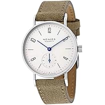Amazon.co.jp: Nomos Tangente 手巻き ホワイトシルバーダイヤル 