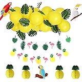 Amazon Co Jp Sunbeauty パーティー飾り 動物テーマ オリジナル インテリア 壁飾り 会場飾り 写真背景 ペーパーファン フラミンゴガーランド パーティーデコレーション バルーン おもちゃ