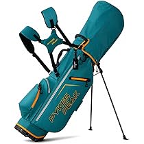 Amazon | PYKES PEAK キャディーバッグ スタンド【軽量 2.4kg/ 5分割口