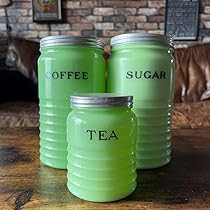 ジャネット　キャニスター　TEA Fire King ファイヤーキング ジャネット キャニスター TEA Fire King ファイヤーキング