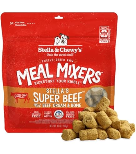 Amazon.co.jp: STELLA Chewy's Freeze Dried Super Beef Dog