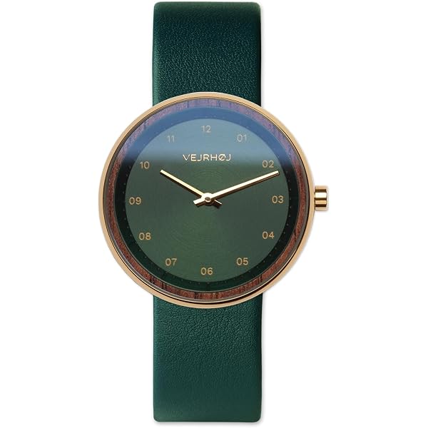 Amazon | 【VEJRHØJ】A03 green (automatic) 自動巻き腕時計 グリーン