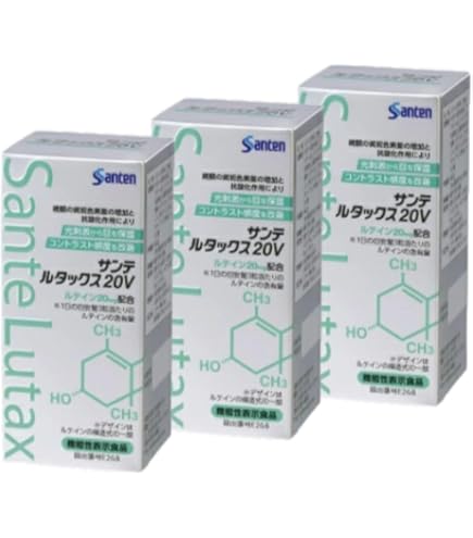 Amazon | 参天製薬 サンテルタックス20V 90粒 (旧ビタミン＆ミネラル