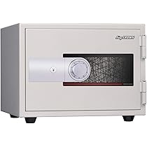 Amazon.co.jp: 日本アイエスケイ 金庫 ホワイト 幅48×奥行47.9