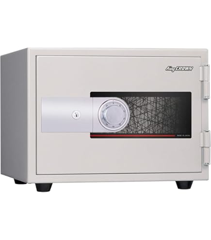 Amazon.co.jp: キング工業(CROWN) 特殊マグネットロック式 耐火金庫