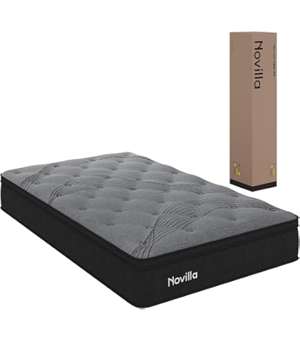 Amazon.co.jp: EXBLUE 竹繊維マットレス ダブル、シングルポケット