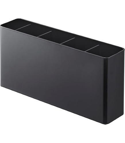 Yamazaki 5219 Under Sink Storage Basket, 2 Tiers, Black, Approx