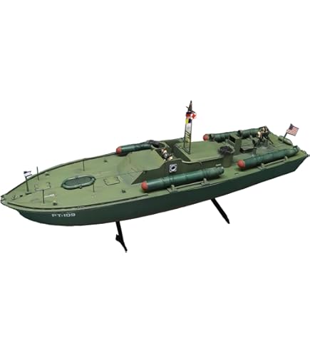 Amazon | プラッツ AMT 1/64 WW2 アメリカ 魚雷艇 PTボート PT-109