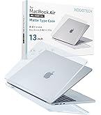 Apple - Air 13inch 13インチ　office、ケース、フィルム付 Amazon.co.jp: 2025 M4対応【質感そのまま、傷を守る】MacBook