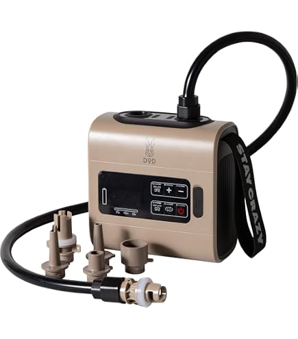Amazon.co.jp: DOGBOO電動エアポンプ 充電式 最大10PSI 自動停止機能