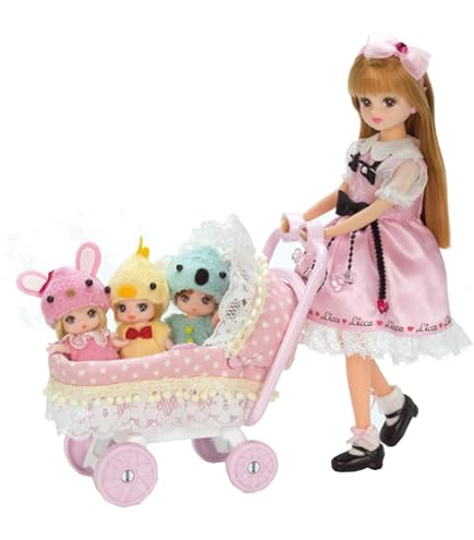 Amazon.co.jp: リカちゃん ドレス LW-23 みつごのあかちゃん あおむし 