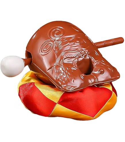 Amazon｜木魚布団 都ふとん（朱×紫） 8号 【仏壇 仏具】｜木魚