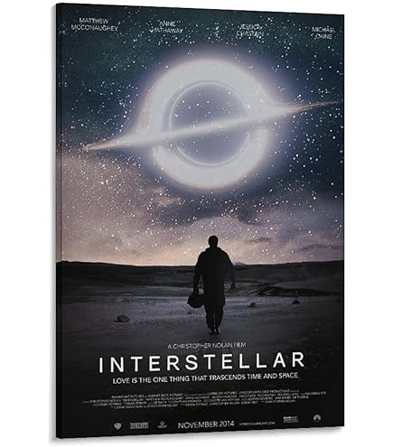 Amazon.co.jp: フィルムInterstellarインターステラー映画ポスター絵画