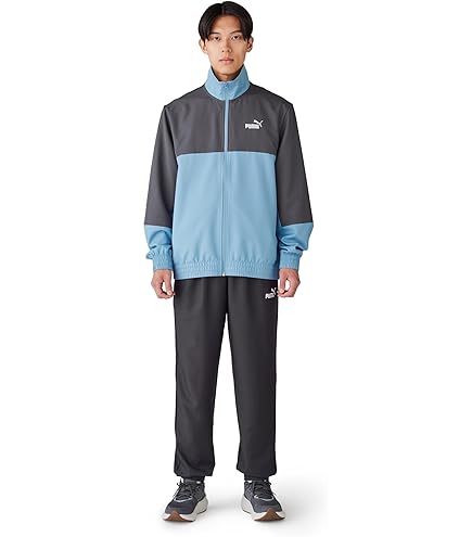 Amazon.co.jp: プーマ（PUMA） SQUAD スーツ 上下セット 684180 01 BLK