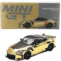 Amazon | MINI GT 1/64 ニッサン Z Veilside FFZ400 ゴールドクロム