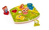 Hape(ハペ) まきばのサウンドパズル 22.5×6×20.8cm 3才以上 木製 おままごと おもちゃ E1614
