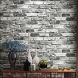 Blooming壁: extra-thick不織布モダンリーフフローパターン壁紙ウォールペーパーロールforリビング寝室、20.8 in * 32.8 Ft = 57平方フィート、グレー&ベージュ 2