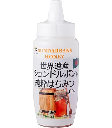 Amazon | 世界遺産シュンドルボンの純粋はちみつ 200g x 4ﾎﾝ