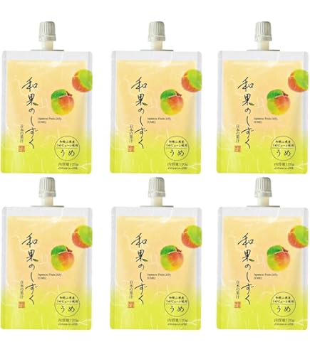 Amazon.co.jp: チョーヤ 梅ゼリーパウチ 180g ×6個 : 食品・飲料・お酒