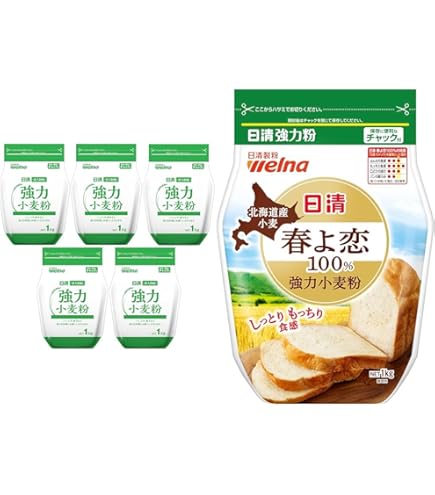 Amazon.co.jp: 増田製粉所 春よ恋(パン用強力小麦粉) 25kg : 食品