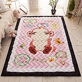 Baby Play Mat ukeler厚コットンベビークロールマット 57'' x76''×1''