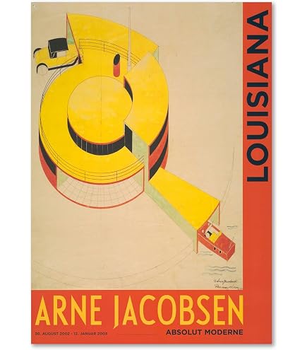 Amazon.co.jp: デンマーク ルイジアナ近代美術館 ポスター Arne