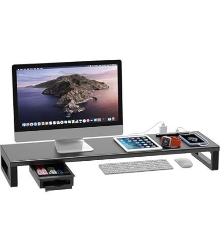 Amazon.co.jp: エクステンションデスク 昇降式 モニター台