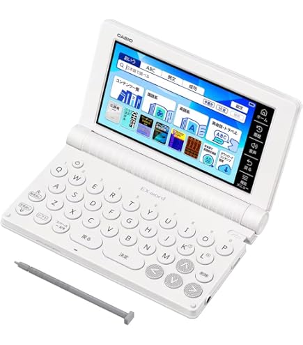 【未使用】電子辞書 EX-word（ケース付き） Amazon | カシオ 純正 エクスワード 電子辞書用 ケース セミハード