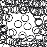 ファイニエ 丸カン 10mm 黒 400個 セット ブラック 金具 キーホルダー ストラップ アクセサリー パーツ ハンドメイド 手芸 材料 AP2553