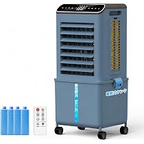 Amazon | 冷風機 冷風扇【2026最新・3方向で吸水・着脱式13Lタンク