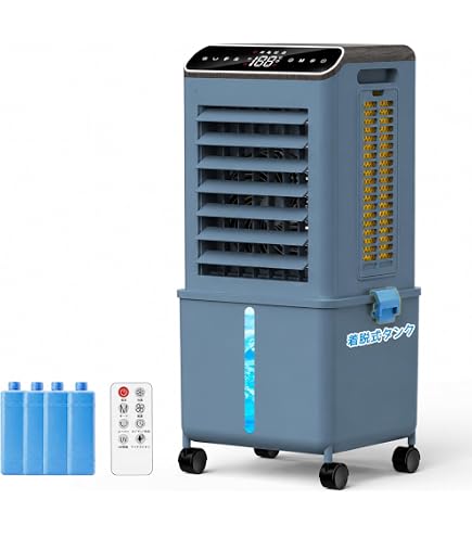 Amazon | TEKNOS 冷風扇 自然風 マイナスイオン搭載 3.8L リモコン付