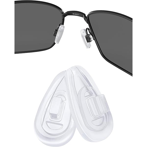 【定価の半額】LuceGlass LC-2 （替えのノーズパッド1個付き） Amazon.co.jp: Eazean 交換用ノーズパッド Oakley 眼鏡