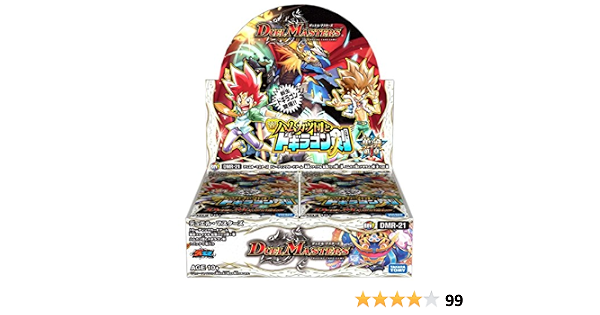 Amazon Co Jp デュエル マスターズ Dmr 21 Tcg 革命ファイナル 拡張パック第1章 ハムカツ団とドギラゴン剣 バスター Dp Box ホビー 通販