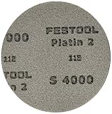 Festool 492377 S4000 Grit, Platin 2 Abrasives, Pack of 15 by Festool