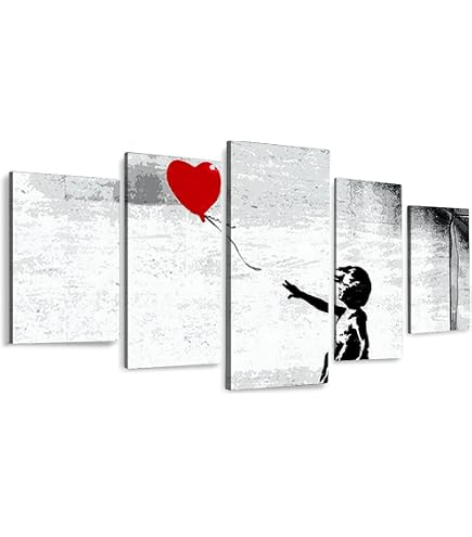 Banksy art 水晶 絵 バンクシー バンクシー 風船と少女 絵画 愛とお金