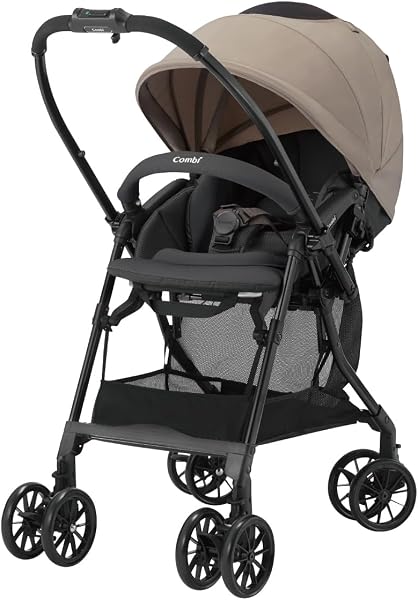 Combi コンビ A型(両対面)ベビーカー スゴカル エッグショック LA ライトベージュ 1か月から36か月頃まで エッグショック搭載軽量ベビーカー - 1