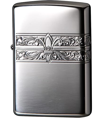 Amazon.co.jp: ジッポー(Zippo) ライター 防風 真鍮製 3面加工 ユリ 