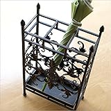 傘立て おしゃれ アンティーク アンブレラスタンド デザイン スリム エレガント アイアン傘立て ベルサイユ [sik3338]