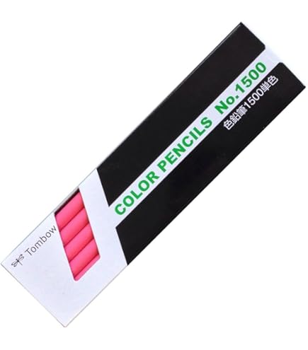 Amazon | トンボ 色鉛筆 単色 22 ももいろ おまとめセット【3個