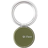 iFace スマホリング 薄型 360度回転 スキニータイプ [Reflection/カーキ]