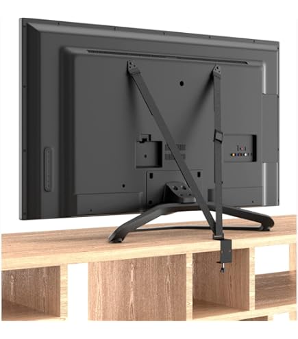 Amazon.co.jp: 薄型テレビ専用 転倒防止ステー ネジ固定タイプ 薄型