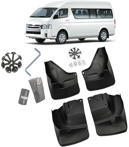 ハイエース200系　純正用品マッドガード トヨタ ハイエース 200系 トヨタ純正 マッドガード カラード