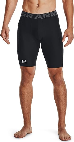 UNDER ARMOUR(アンダーアーマー) メンズ UAヒートギアアーマー2.0 コンプレッション ロング ショーツトレーニングベースレイヤー - 1