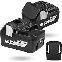 Amazon.co.jp: 日立 18V バッテリー 互換 Hikoki 6.0Ah 二個セット 