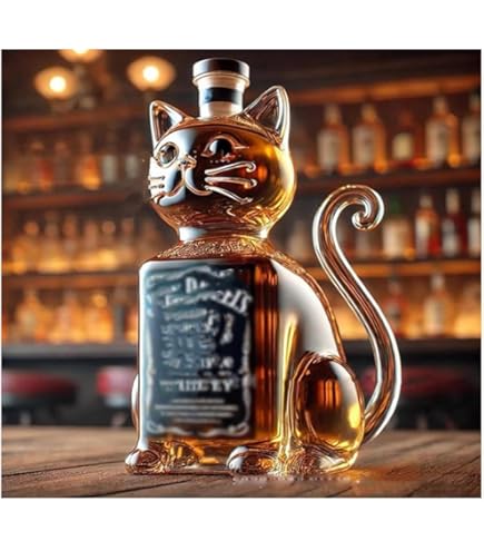 Amazon.co.jp: 1000ML ウイスキーボト 置物 彫像 - ウィスキ一デカンタ