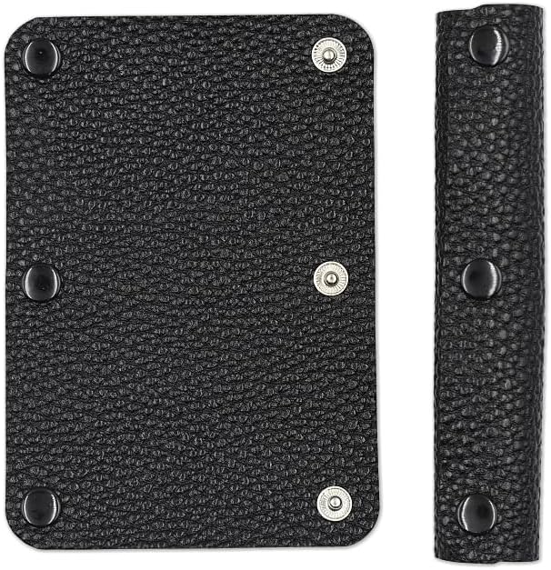[L'PIERRE] バッグ用ハンドルカバー 2枚1セット 厚目生地 SS~L バッグ 持ち手カバー PU革 レザー 汚れ防止 滑り防止 ハンドバッグ トートバッグ 鞄 かばん ハンドメイド