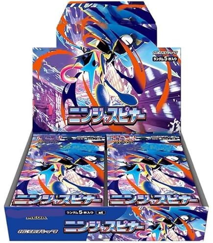 【追跡保証付】ニンジャスピナー　10BOX シュリンク付き　未開封 Amazon.co.jp: 【完全未開封BOX】 ﾎﾟｹﾓﾝｶｰﾄﾞｹﾞｰﾑ 拡張パック ニンジャ