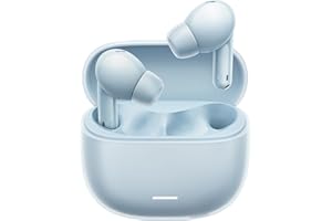 Xiaomi ワイヤレスイヤホン Redmi buds 6 Lite ハイブリッドANC搭載 40dBまでアクティブノイズキャンセル 38時間音楽再生 カスタムEQモード Google Fast Pair対応 急速充電 USB Type-C 小型軽量