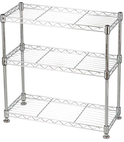 Amazon｜METALSISTEM メタルシステム3段 連結セット（奥行40cm
