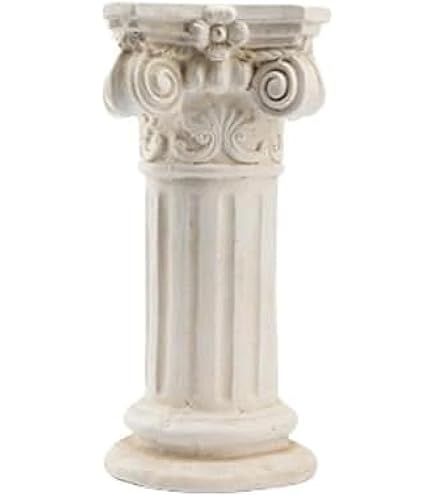 Amazon.co.jp: コリント式の柱の装飾品、ヴィンテージのローマの柱像の
